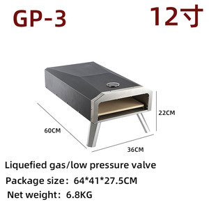 Lò nướng gas di động chất lượng cao, bán chạy, lò nướng bánh pizza kiểu Ý, tình trạng mới, dùng cho nhà hàng, nhập khẩu trực tiếp từ Trung Quốc - Product Image 2