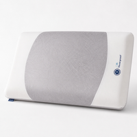 Oreiller de soutien pour le cou en jacquard imperméable, résistant à l'huile et aux taches, style moderne, pour la maison et l'hôtel, universel, rembourré en mousse à mémoire de forme