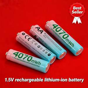 Batterie au lithium <span class=keywords><strong>rechargeable</strong></span> <span class=keywords><strong>AA</strong></span> 1,5 V 4070 mWh, ultra haute capacité, longue durée de vie - Product Image 6