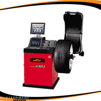 Équilibreuse de pneus/roues numérique à auto-étalonnage UNITE U-520 avec fonctions d'autodiagnostic Produit d'alignement des roues