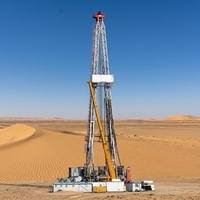 Plateforme de forage pétrolier entraînée par une boîte de vitesses pour la construction de puits pétroliers, le forage profond et l'exploration