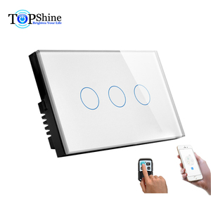 Chúng tôi AU tiêu chuẩn tuya và cuộc sống thông minh app điều khiển từ xa 1 2 3 4 gang Wifi RF433 cảm ứng chuyển đổi cho nhà thông minh - Product Image 4