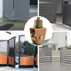 Großhandel V-Nut Stahl Hochleistungs-Nachlauf Schiebe tor Druck lager Riemens ch eiben rollen - Product Image 2