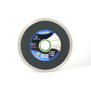 Disque de coupe diamanté 125 mm pour carrelage, marbre, béton, à rebord continu, pressé à chaud, lisse, sans éclats, lame de meuleuse 22 mm (5 pouces), OEM en gros - Product Image 3