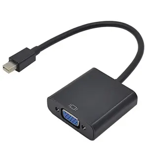 Hot Sale Mini Displayport DP To Vga Cable 1080p Dp To Vga Cable VGA 15pin Connector Converter Adapter