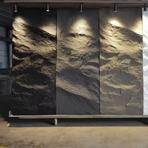 स्टाररी मून स्टोन लचीला बीज दीवार पैनल आसान स्थापना इनडोर/आउटडोर होटल मॉल सजावट आधुनिक डिजाइन कृत्रिम टाइल - Product Image 1