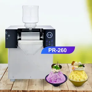 Máquina de chá de leite pequeno bingsu, equipamento comercial máquina de floco de gelo de neve