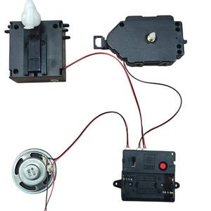 Pièces d'horloge avec contrôle de la lumière, sonnerie horaire, mouvement d'horloge à <span class=keywords><strong>coucou</strong></span> JH1668 personnalisé avec son d'oiseau de Noël pour horloge murale - Product Image 4