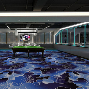 Sang Trọng Snooker Sàn Thảm Phòng Họp Thương Mại Tufted Broadloom Thảm Tường Để Tường Màu Cam Thảm Cho Chức Năng Hội Trường - Product Image 2