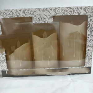 Cubierta de vidrio con efecto de llama, luz LED tipo vela, control remoto, sin llama, para decoración de bodas, fiestas y días festivos - Product Image 6