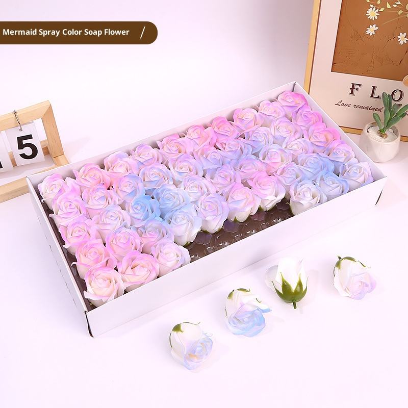 MermaidSprayColorSoapFlower