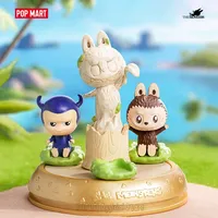 POPMART LABUBU the MONSTERS Play Games Together Series Scene Trendy Blind Box Toys Mystery Box Action Figure Surprise Cute Model