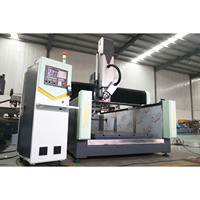 Centre de fraisage CNC 4 axes ATC pour découpe, fraisage et gravure de moules en mousse, moules en bois, modèles de voitures 3D et moules CNC sur mesure