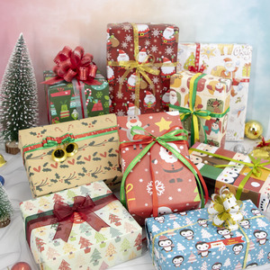 Giấy Gói Quà Giáng Sinh/Giấy Gói 80gsm In Ấn Theo Yêu Cầu Lễ Hội Ngày Lễ Tình Nhân - Product Image 6