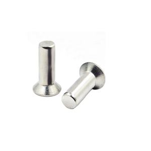 Remaches sólidos de cabeza plana de acero inoxidable personalizados - Product Image 5