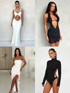 Liquidation : Robes décontractées en coton pour femmes, T-shirts, hauts, shorts – Emballage mixte, livraison aléatoire, stock bon marché, sans marque, Chine - Product Image 6