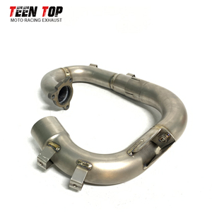 Cabezal de escape para Yamaha YZ450F 2014-2017 <span class=keywords><strong>WR450F</strong></span> <span class=keywords><strong>2016</strong></span>-2018 Tubo delantero de escape de motocicleta - Product Image 5