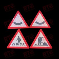Signalisation de stationnement en aluminium de qualité diamant, panneau de signalisation routière réfléchissant, panneaux de signalisation routière à haute visibilité pour la sécurité routière