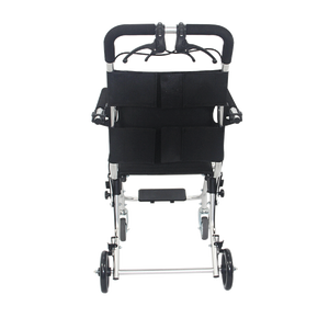 Nuovo stile leggero pieghevole portatile da viaggio in alluminio manuale sedia a rotelle prendere facile per i viaggi - Product Image 4