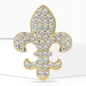 Nuevo Broche Retro de Aleación con Incrustaciones de Diamantes de Imitación en Forma de Flor de <span class=keywords><strong>Iris</strong></span>, Estilo Corte Francés, para Ropa de Fiesta y Boda, para Hombre y Mujer - Product Image 3