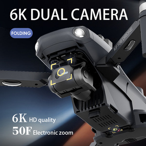 โดรน JXI KF106 Max Rc พร้อมกล้องคู่ ระบบ GPS กลับอัตโนมัติ หลบหลีกสิ่งกีดขวาง กล้อง FPV 4K HD - Product Image 5