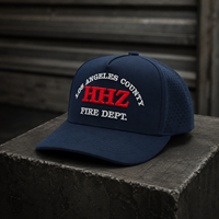 Casquette de golf 5 panneaux avec logo brodé, en sergé de coton premium lavé, boucle réglable, personnalisable, faible MOQ, durable et respirante