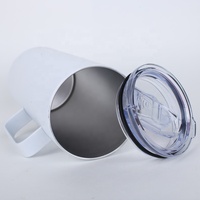 Superbe Offre Spéciale : Tasse de Voyage Isotherme en Acier Inoxydable à Double Paroi de 30 oz, Personnalisable par Sublimation, Écologique, avec Couvercle et Poignée