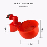 Haute vente bol de poulet distributeur d'eau bol à boire de caille en plastique
