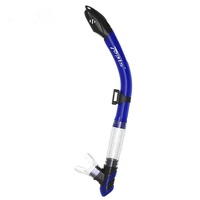 Set snorkel silikon dewasa untuk snorkeling kering dan menyelam di bawah air