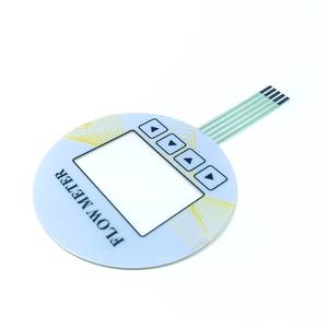 무광 표면 푸시 버튼 멤브레인 스위치 키패드 리모컨용 <span class=keywords><strong>4</strong></span>키 맞춤 색상 2.54mm 피치 - Product Image 4