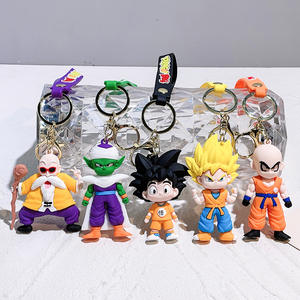 Porte-clés <span class=keywords><strong>Dragon</strong></span> <span class=keywords><strong>Ball</strong></span>, figurine Goku, porte-clés de voiture, clip pour sac, cadeau - Product Image 2