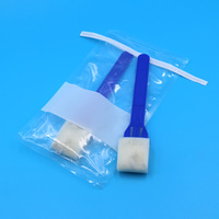 Écouvillon pré-humidifié en polyuréthane contenant 10 ml de tampon de neutralisation pour la surveillance environnementale et l'échantillonnage de surface