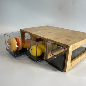 กล่องอะคริลิคใส่ขนมปังดีไซน์ทันสมัย หน้าต่างใส ประกอบง่าย สำหรับเก็บอาหาร - Product Image 6