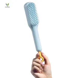 Rotatable Retractable Comb for Women's Long Hair Household Anti-static Scalp Automatic Cleaning Portable Comb