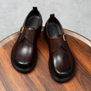 รองเท้าอ็อกซ์ฟอร์ดแบบผูกเชือกสำหรับผู้ชาย ปี 2026 คุณภาพสูง สไตล์ลำลองสำหรับธุรกิจ หนังแท้ ดีไซน์ Evergreen กันน้ำ ระบายอากาศได้ดี - Product Image 3