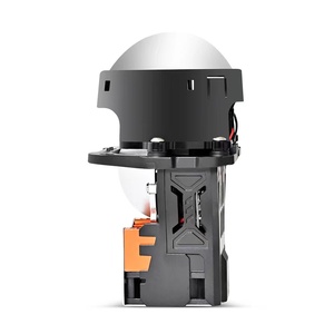 New Auto phụ kiện ánh sáng 12V 3.0 bi led Tri lăng kính đèn pha ống kính máy chiếu 120W đầu đèn laser ống kính máy chiếu - Product Image 5