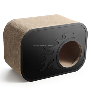 Nuovo Design Cuccia per Gatti Rettangolare in Cartone Ondulato per Giocare e Dormire - Product Image 5
