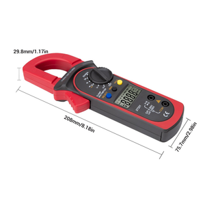 SKQ ST-201 High Quality Digital <b>Clamp</b> Multimeter-Waterproof (0.01% + 1) Accuracy Low Battery Indicator 600V/400A - Product Image 2