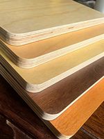 Planche polyvalente en bois composite texturé lin ancien B
