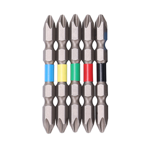 Embouts de tournevis double face DE PH2 65/100/150MM, embout de tournevis en acier S2, tige hexagonale, embout de puissance avec manchon coloré - Product Image 5