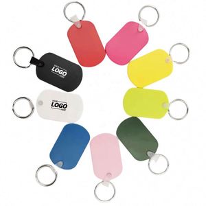 Discos de PVC Multicolor en Blanco para Manualidades Decorativas y Etiquetas de Identificación para Mascotas con Anillo - Product Image 1