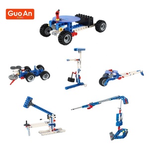 GUOAN oyuncaklar bilim eğitim güdü kuvvet mekanik öğrenme programlanabilir robotik kitleri buhar oyuncak yapı taşı çocuklar için Set - Product Image 1