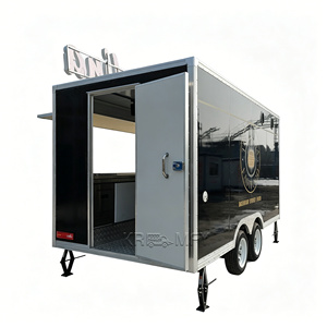 Burger Trailer Fast Europe Hot Dog Food Truck Stainless Steel Pizza CE Catering Cart - Product Image 4