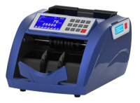 Compteur de Billets P40 Portable Économique avec Double Écran TFT Tactile Noir, Détection UV MG IR CIS