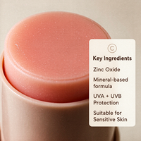 Stick solaire minéral végétalien Lance au Bakuchiol et peptides, SPF 30 PA+++ large spectre UVA UVB, à base de zinc, coréen, résistant à l'eau