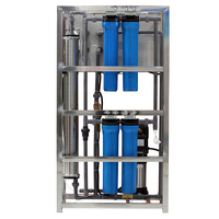 Petite Usine, Équipement de Traitement de l'Eau de Puits Souterraine par Osmose Inverse, Machine de Fabrication d'Eau Minérale Filtrée RO
