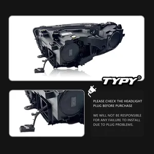 Kit de Faros Delanteros LED para Automóvil Benz GLC W254 2023-2025, Actualización Modificada con Nuevas Luces de Circulación Diurna y Señal de Giro Dinámica - Product Image 3