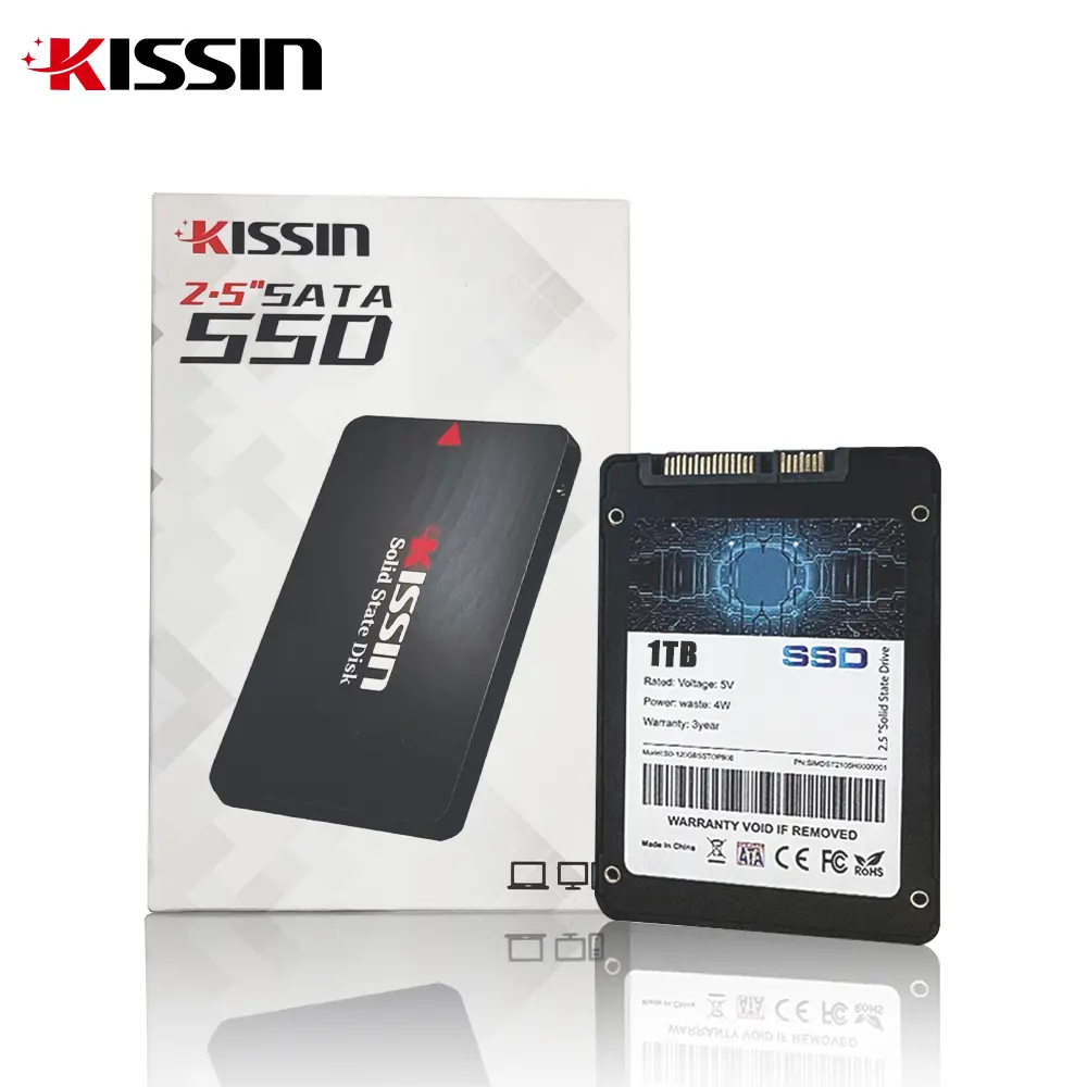 Kissin 2.5 inch SATA 3 Disco Duro SSD OEM Discos SSD 120GB 240GB 480GB Hard Disk Drive 1TB 2TB Disco Duro SSD