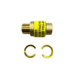 Home Flex Brass Fitting Connecting Gas Pipelines And Welding Fixtures