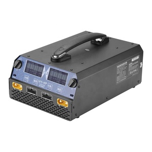 Chargeur/déchargeur intelligent à double canal EV-PEAK U4-<span class=keywords><strong>HP</strong></span> 2400W 25A pour batterie LiPo/LiHv 6S-14S de drone RC, AC QC3.0 2500W - Product Image 1